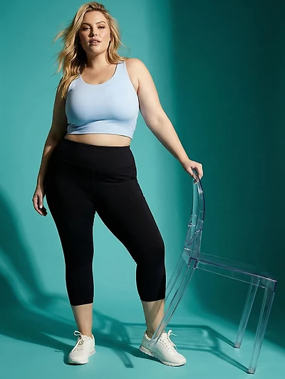 Women's Cell Phone Pocket Capri Legging