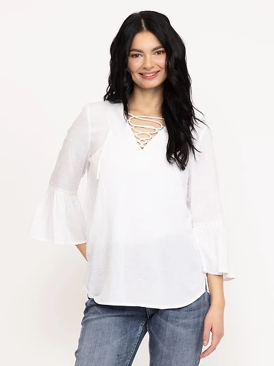 Women's Bell Sleeve Top