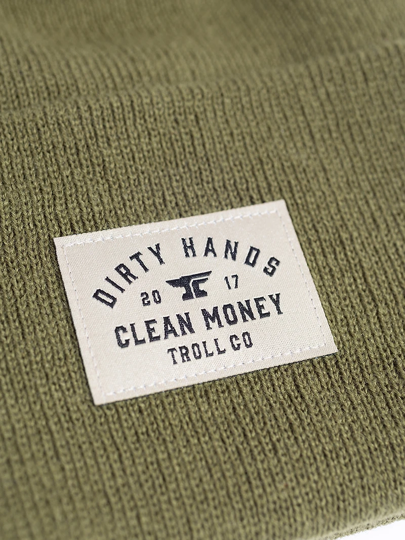 Men's Dirty Hands Clean Money Beanie