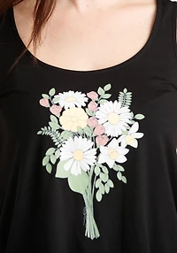 Women's Bouquet Ladderback Tank