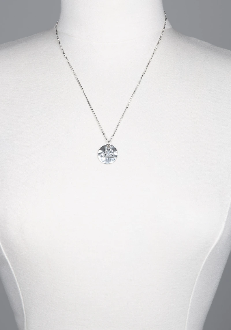Women's Libra Zodiac Necklace