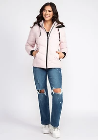 Women's Quilted Hooded Puffer