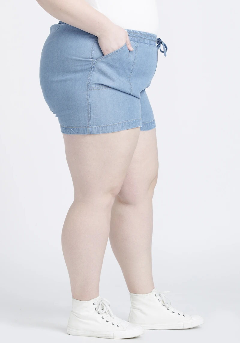 Women's Pull-on Light Weight Denim Short