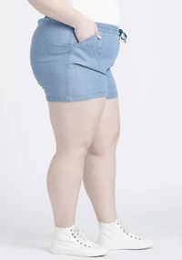 Women's Pull-on Light Weight Denim Short