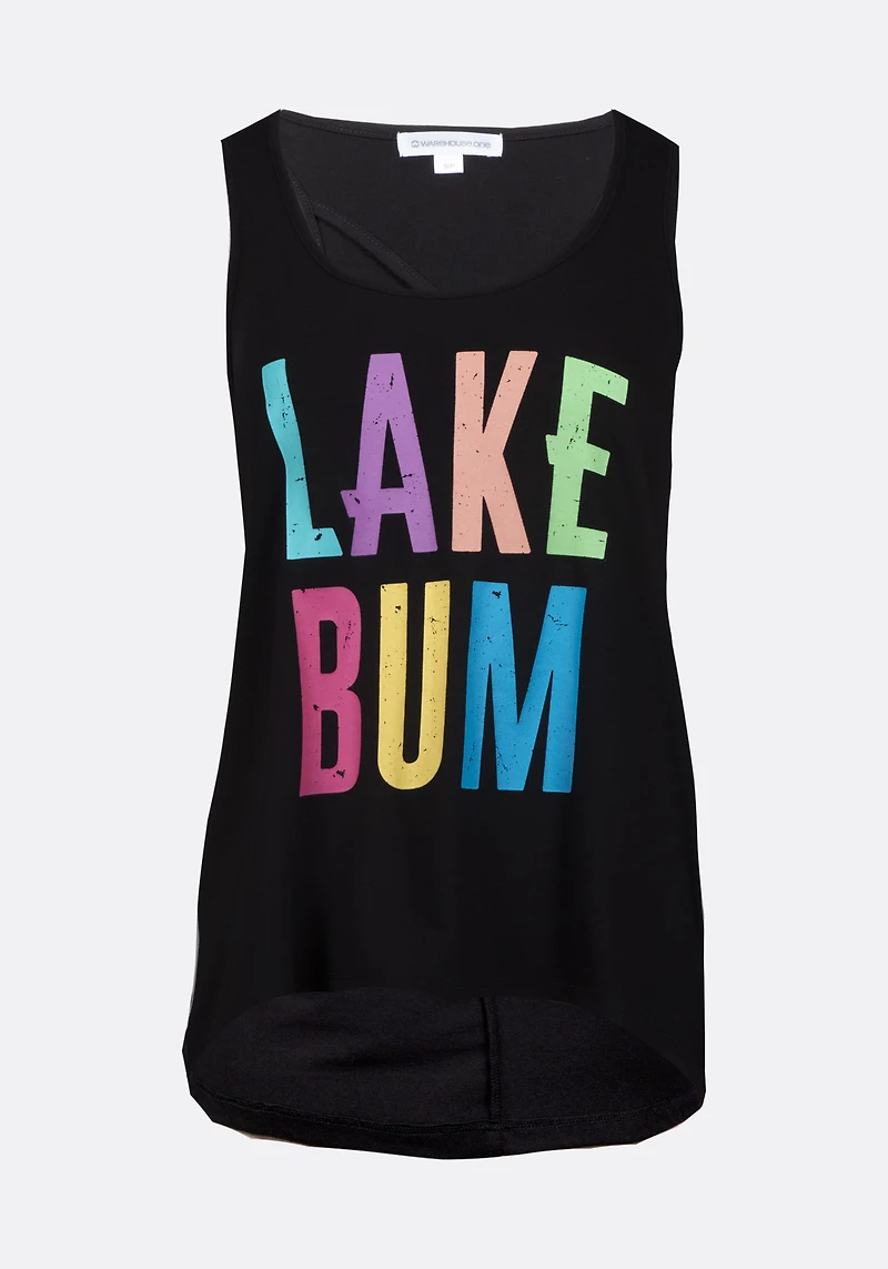 Women's Lake Bum Keyhole Tank