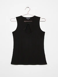 Women's Rib Cut Out Tank