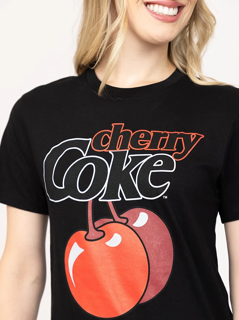 Women's Cherry Coke Crew Neck Tee