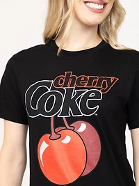 Women's Cherry Coke Crew Neck Tee