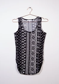 Women's Bandana Side Ruched Tank