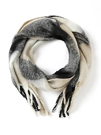 Women's Plaid Blanket Scarf