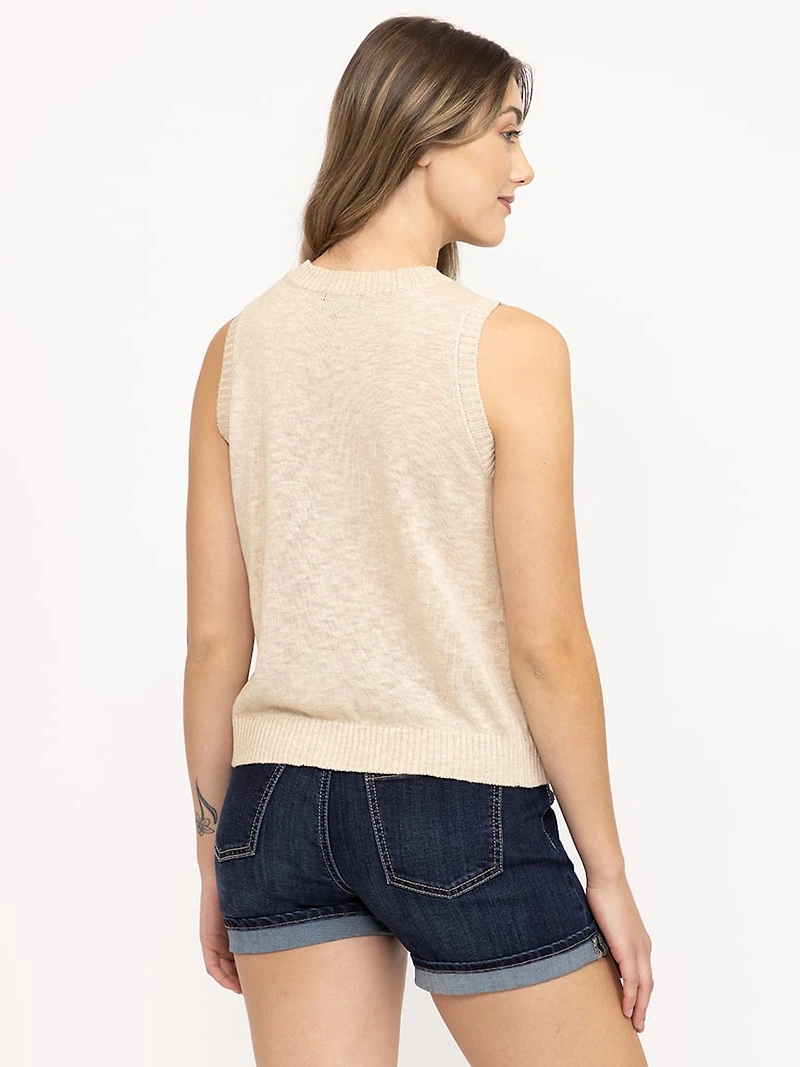 Women's Button Front Vest