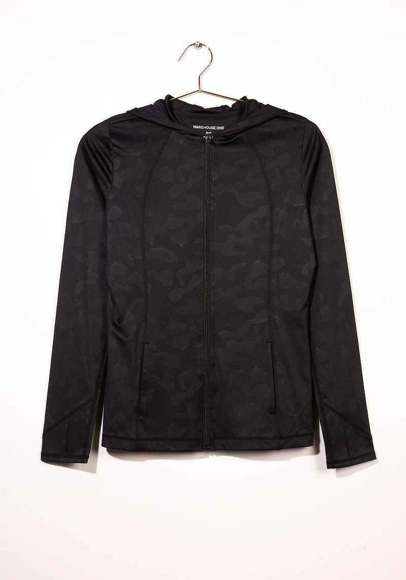 Women's Active Tonal Camo Hoodie
