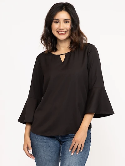 Women's Notch Neck Blouse