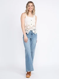 Women's Crochet Vest