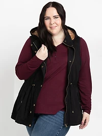 Women's Hooded Anorak Vest