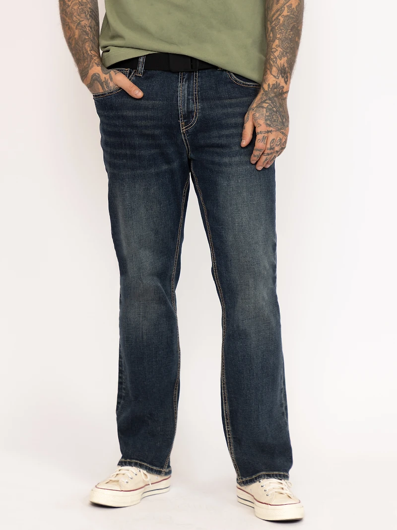 Men's Dark Wash Classic Boot Jeans
