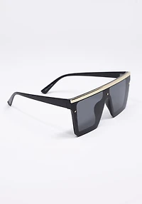 Women's Plastic Shield Sunglasses