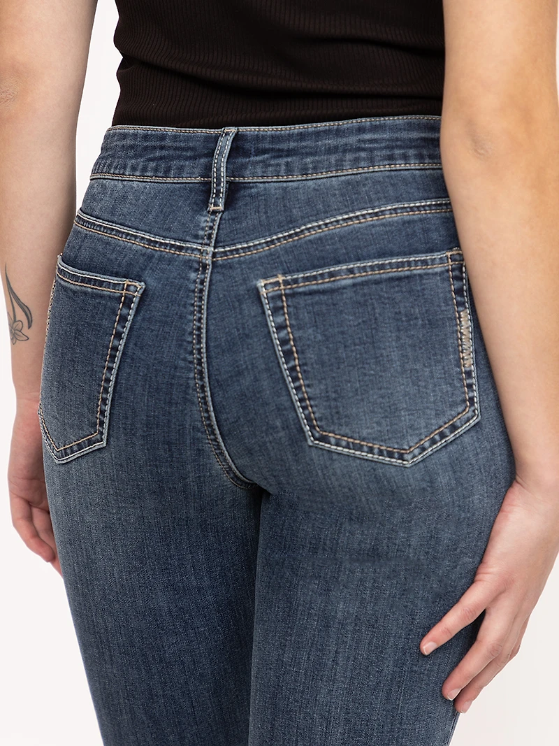 Women's Multi Thread Thick Stitch Cuffed