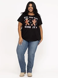 Women's Icing It Crew Neck Tee
