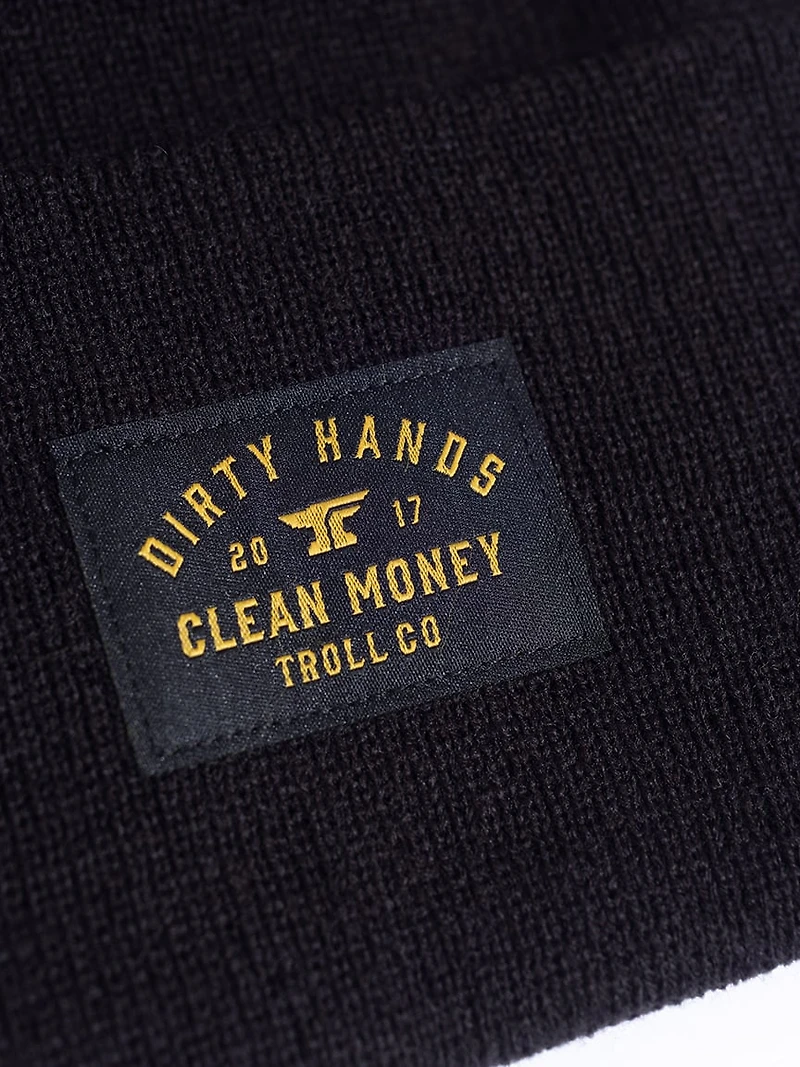 Men's Dirty Hands Clean Money Beanie