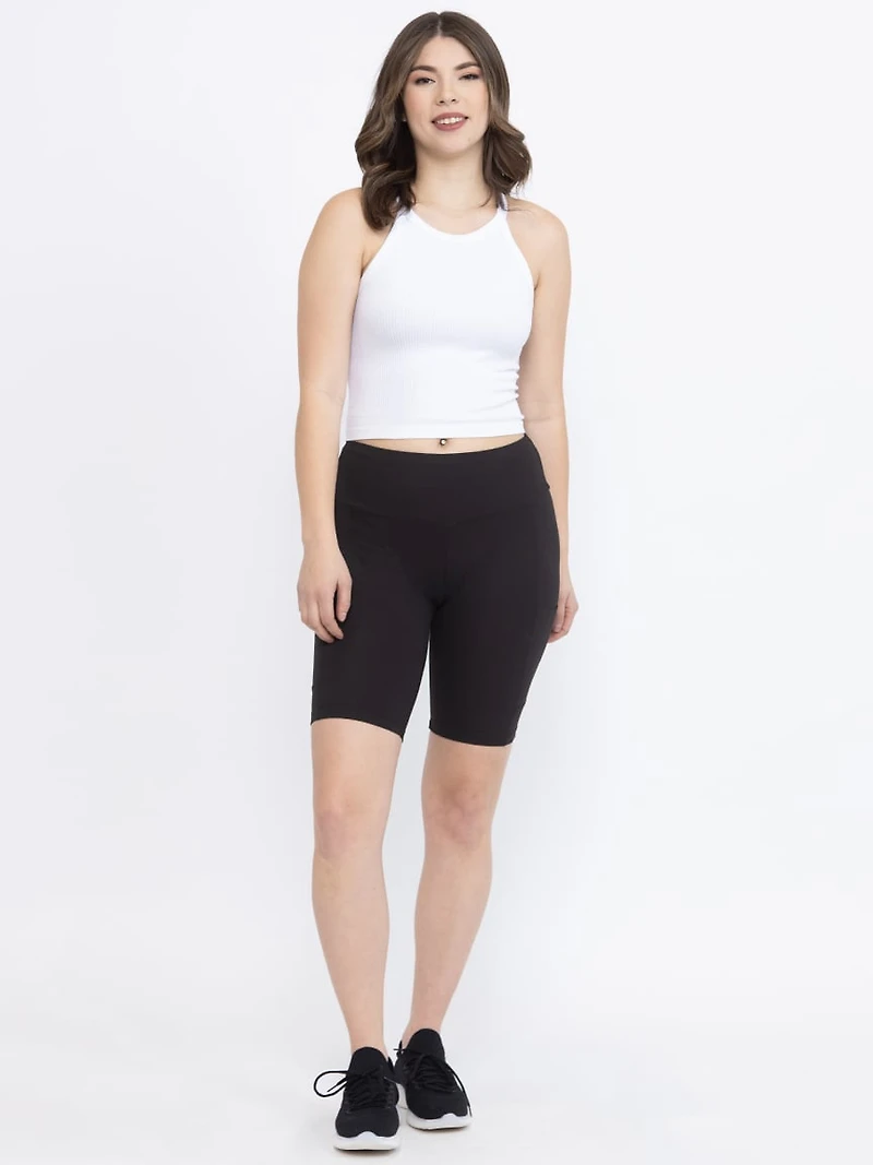 Women's Cell Phone  Pocket Bike Short