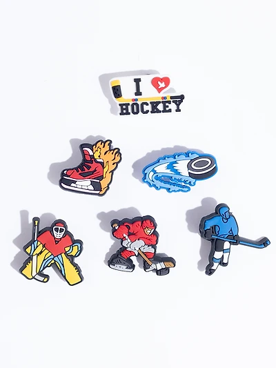 Hockey Fan Shoe Charm