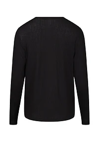 Women's Rib Knit Tie Front Top