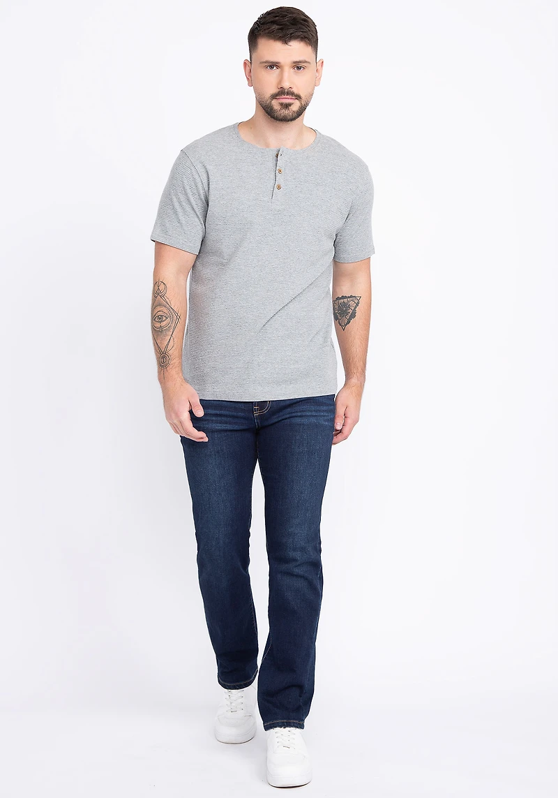Men's Ottoman Henley Tee