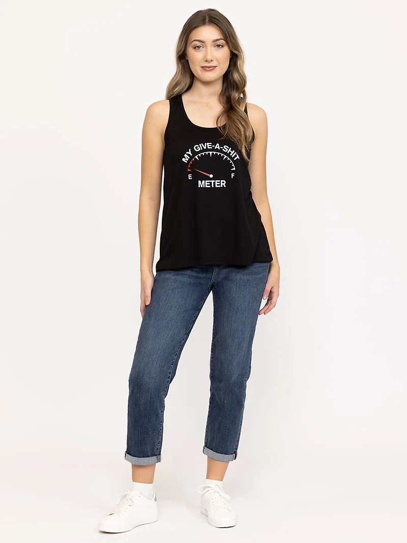 Women's Give-A-Shit Meter Tank
