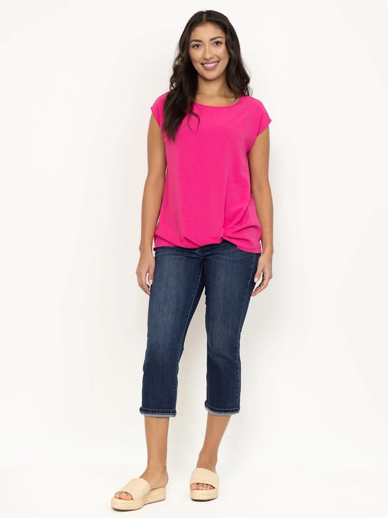 Women's Twist Hem Blouse