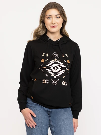 Women's Foil Geo Hoodie