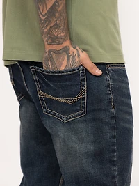 Men's Dark Wash Classic Boot Jeans