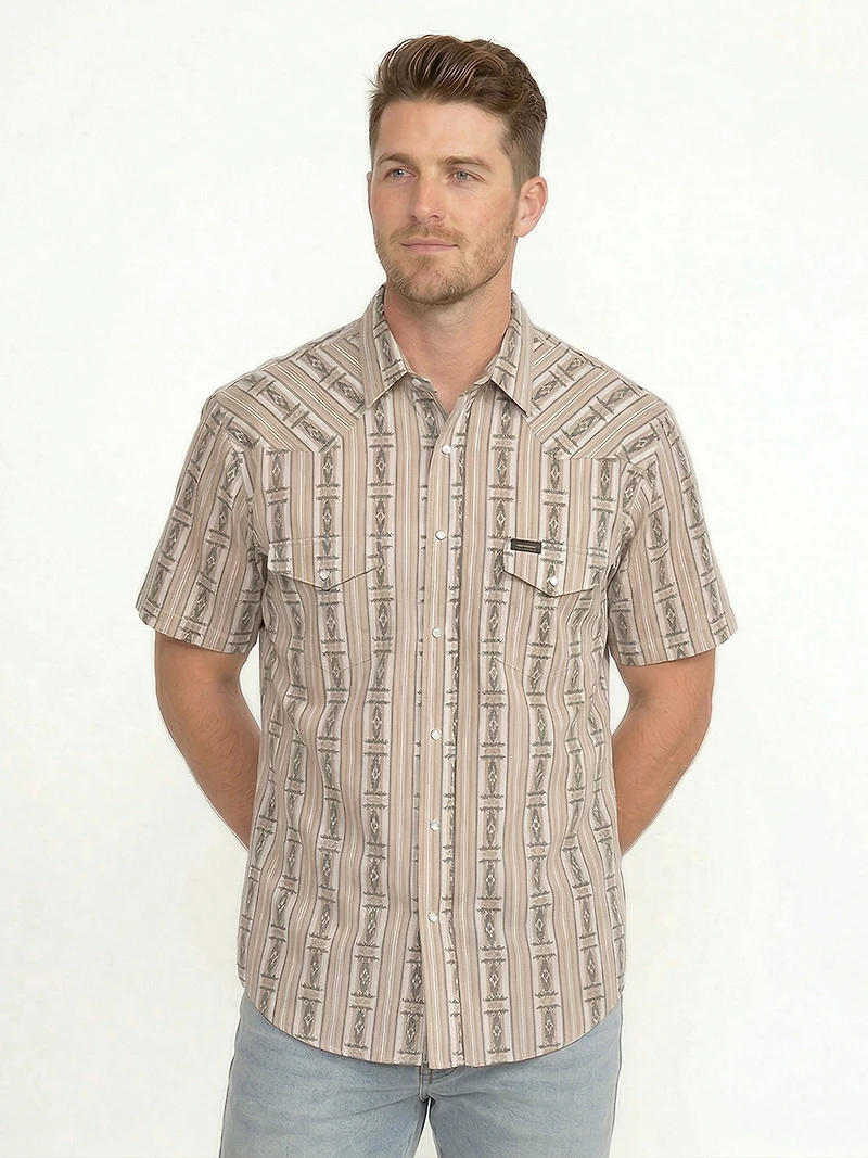 Men's Geo Print Shirt