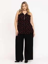 Women's Mini Heart Print Tank