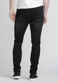 Men's Washed Black Skinny Jeans