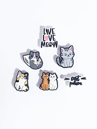 Cat Person Shoe Charms