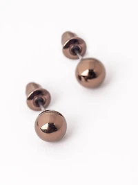 Women's Brushed Paw Earring Set