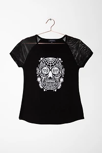 Women's Mesh Sleeve Tee