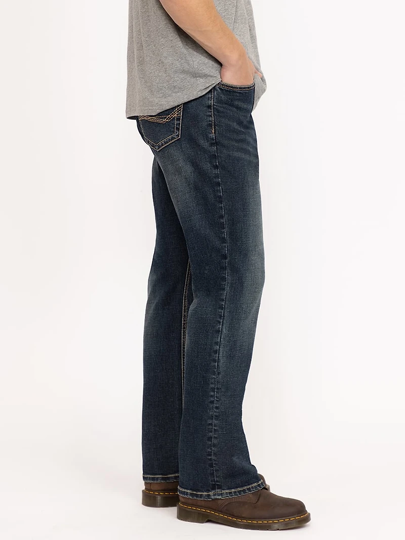 Men's Dark Wash Classic Boot Jeans