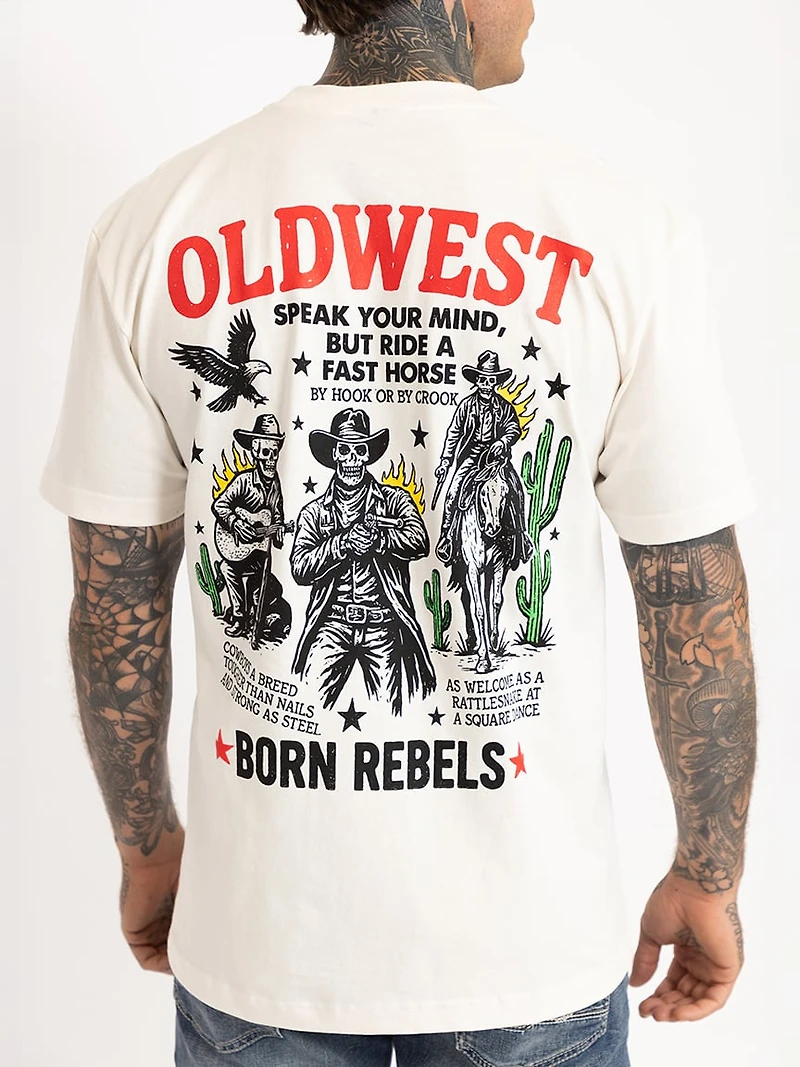 Men's Old West Rebels Tee