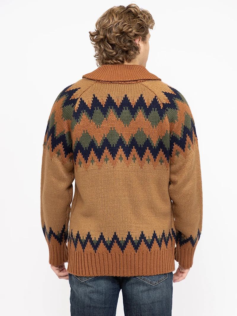 Men's Geometric Sweater