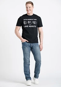 Men's Let's Handle This Like Adults Tee