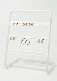 Hoop Multi Gold Earrings