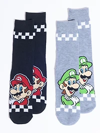 Men's Mario & Luigi Socks