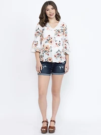 Women's Bell Sleeve Top