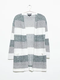 Women's Striped Cardigan
