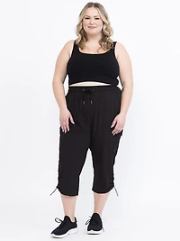 Women's Hybrid Cargo Capri