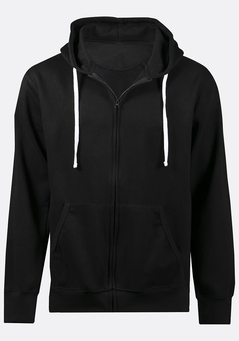 Men's Classic Zip Front Hoodie