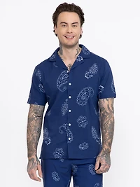 Men's GBC Paisley Resort Shirt