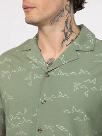 Men's Abstract Geometric Shirt
